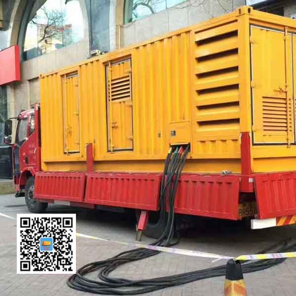 云阳静音发电机出租